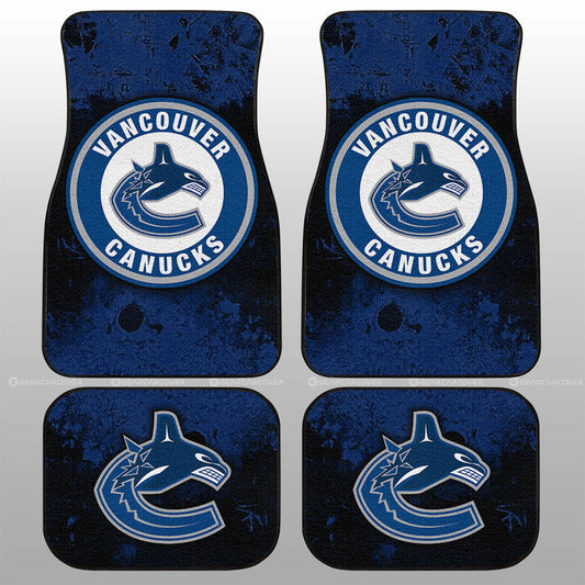 Vancouver Canucks Car Floor Mats Custom Car Accessories - Gearcarcover - 1