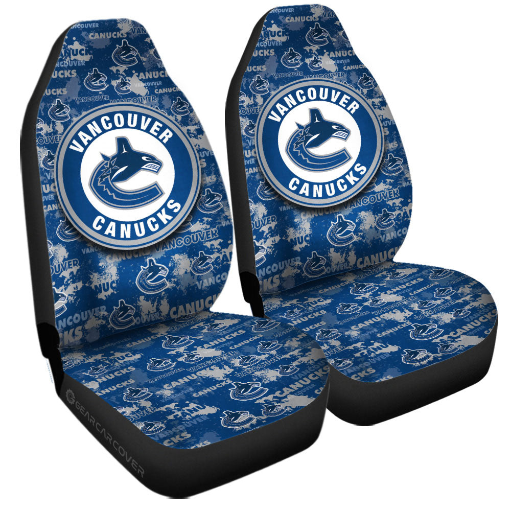Vancouver Canucks Car Seat Covers Custom Car Accessories - Gearcarcover - 3
