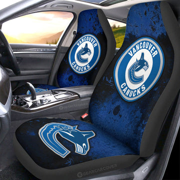 Vancouver Canucks Car Seat Covers Custom Car Accessories - Gearcarcover - 1