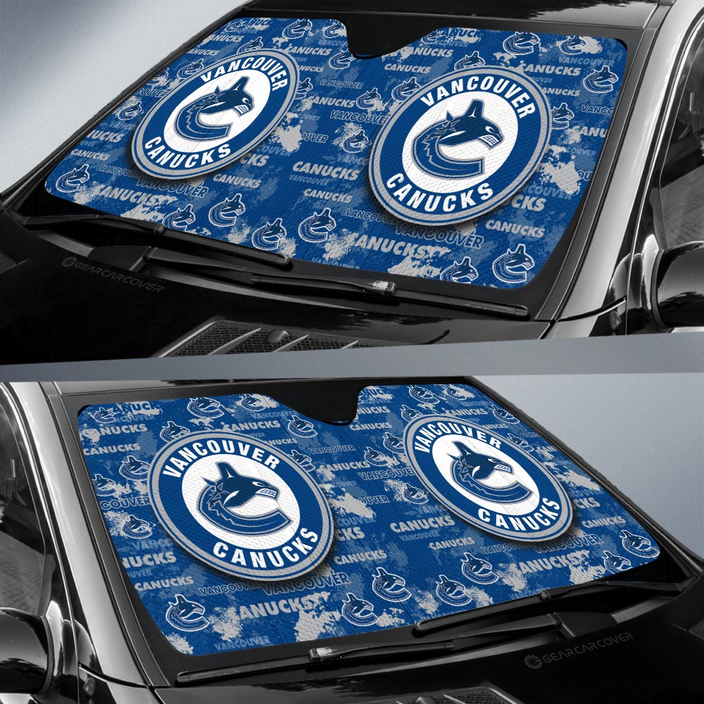 Vancouver Canucks Car Sunshade Custom Car Accessories - Gearcarcover - 2