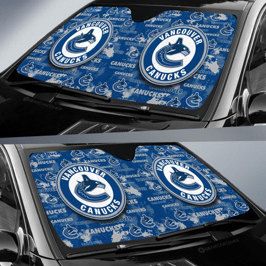 Vancouver Canucks Car Sunshade Custom Car Accessories - Gearcarcover - 2