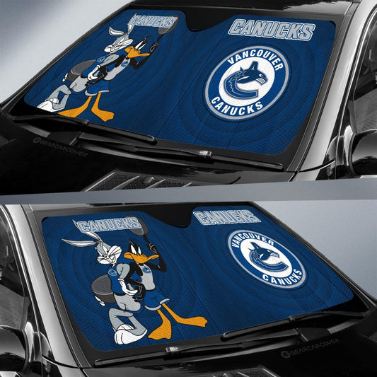 Vancouver Canucks Car Sunshade Custom Car Accessories - Gearcarcover - 2