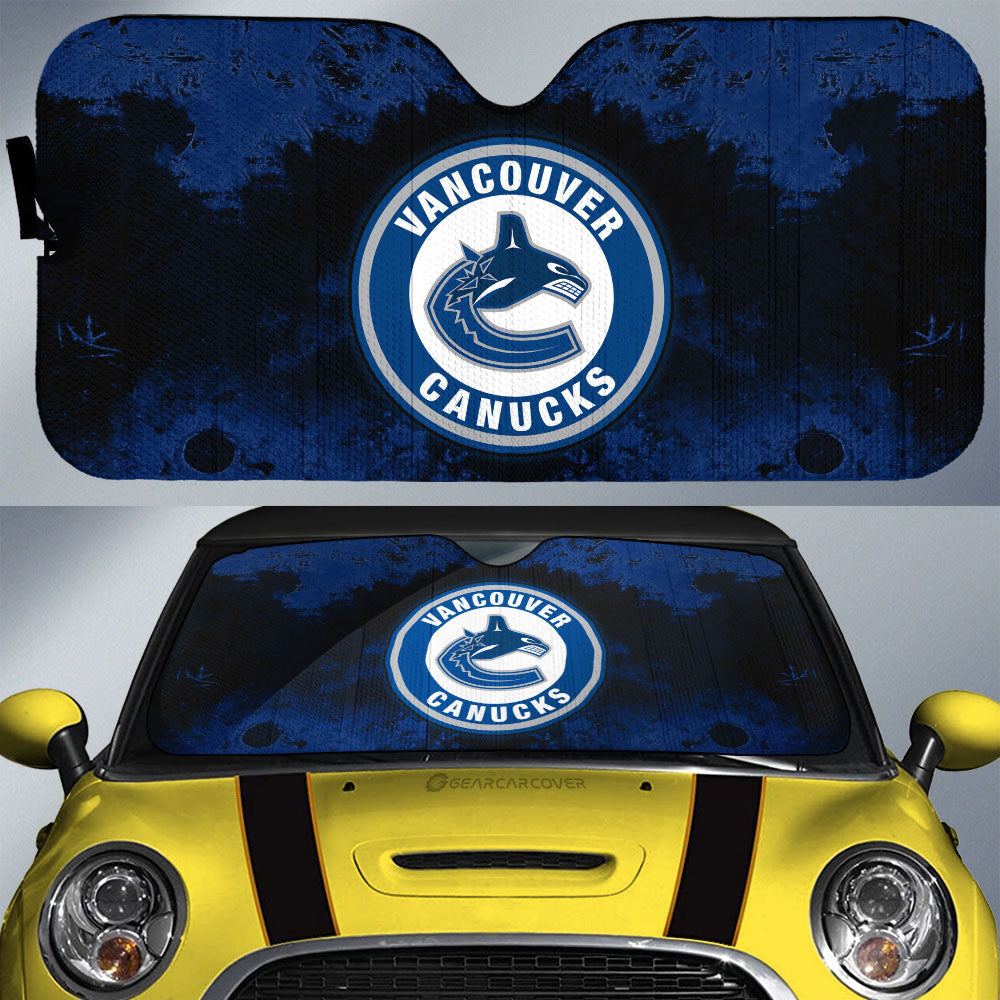 Vancouver Canucks Car Sunshade Custom Car Accessories - Gearcarcover - 1