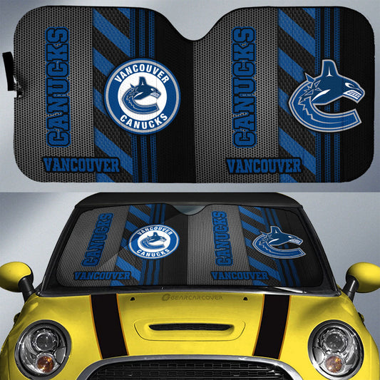 Vancouver Canucks Car Sunshade Custom Car Accessories - Gearcarcover - 1