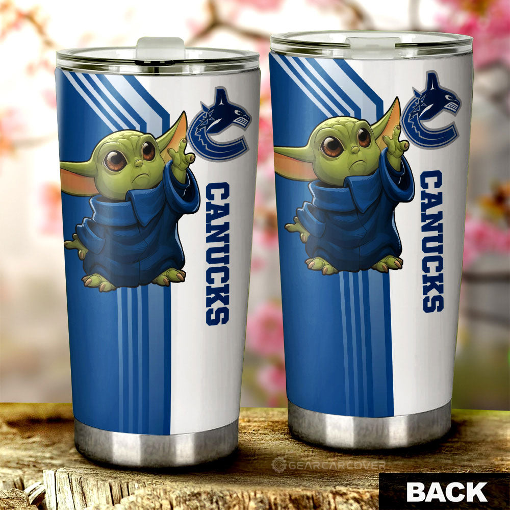 Vancouver Canucks Tumbler Cup Custom Car Accessories - Gearcarcover - 2