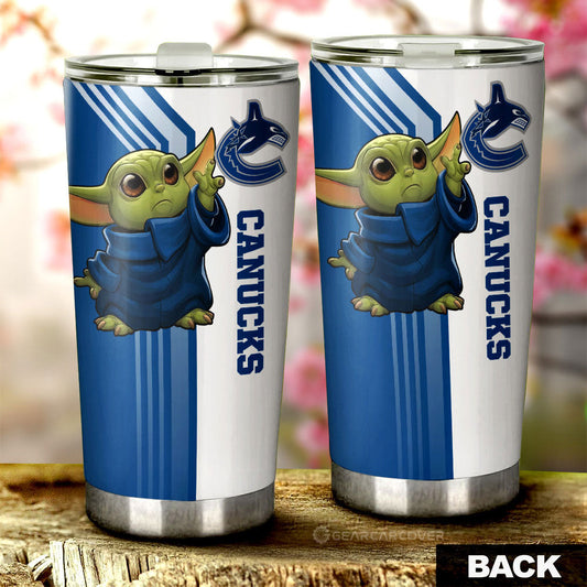 Vancouver Canucks Tumbler Cup Custom Car Accessories - Gearcarcover - 2