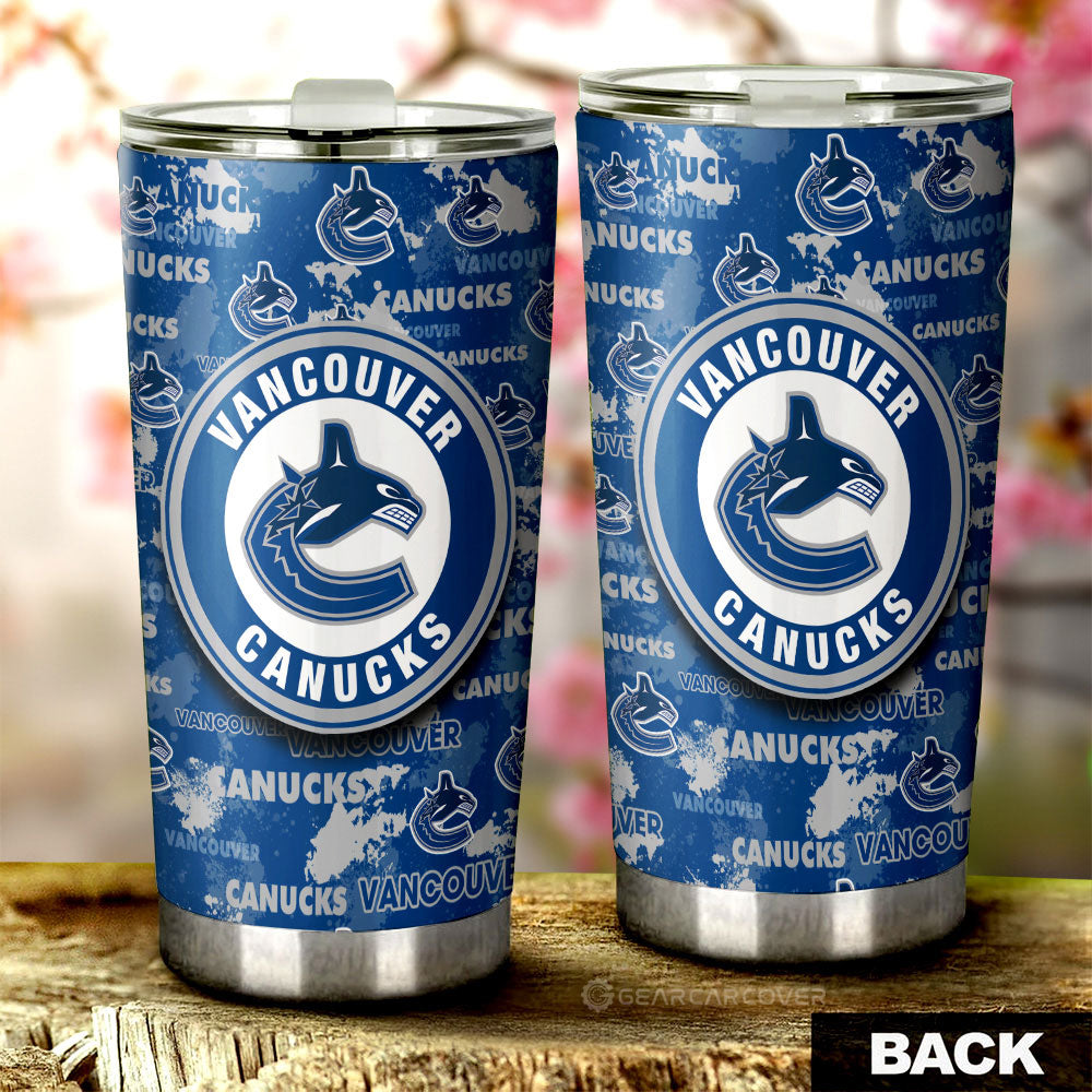 Vancouver Canucks Tumbler Cup Custom Car Accessories - Gearcarcover - 2