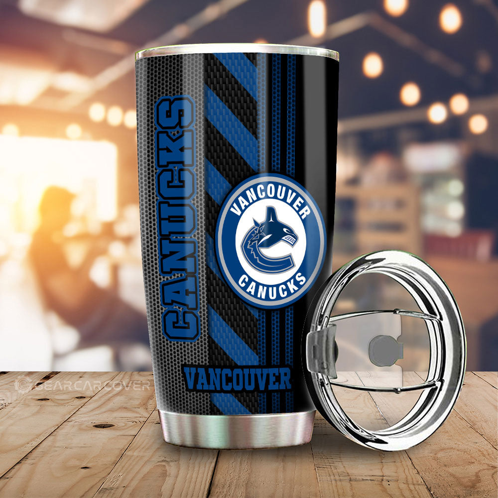 Vancouver Canucks Tumbler Cup Custom Car Accessories - Gearcarcover - 2