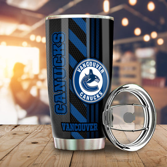 Vancouver Canucks Tumbler Cup Custom Car Accessories - Gearcarcover - 2