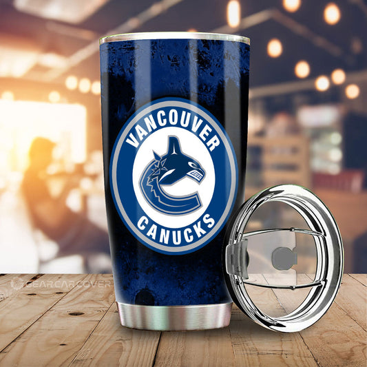 Vancouver Canucks Tumbler Cup Custom Car Accessories - Gearcarcover - 2