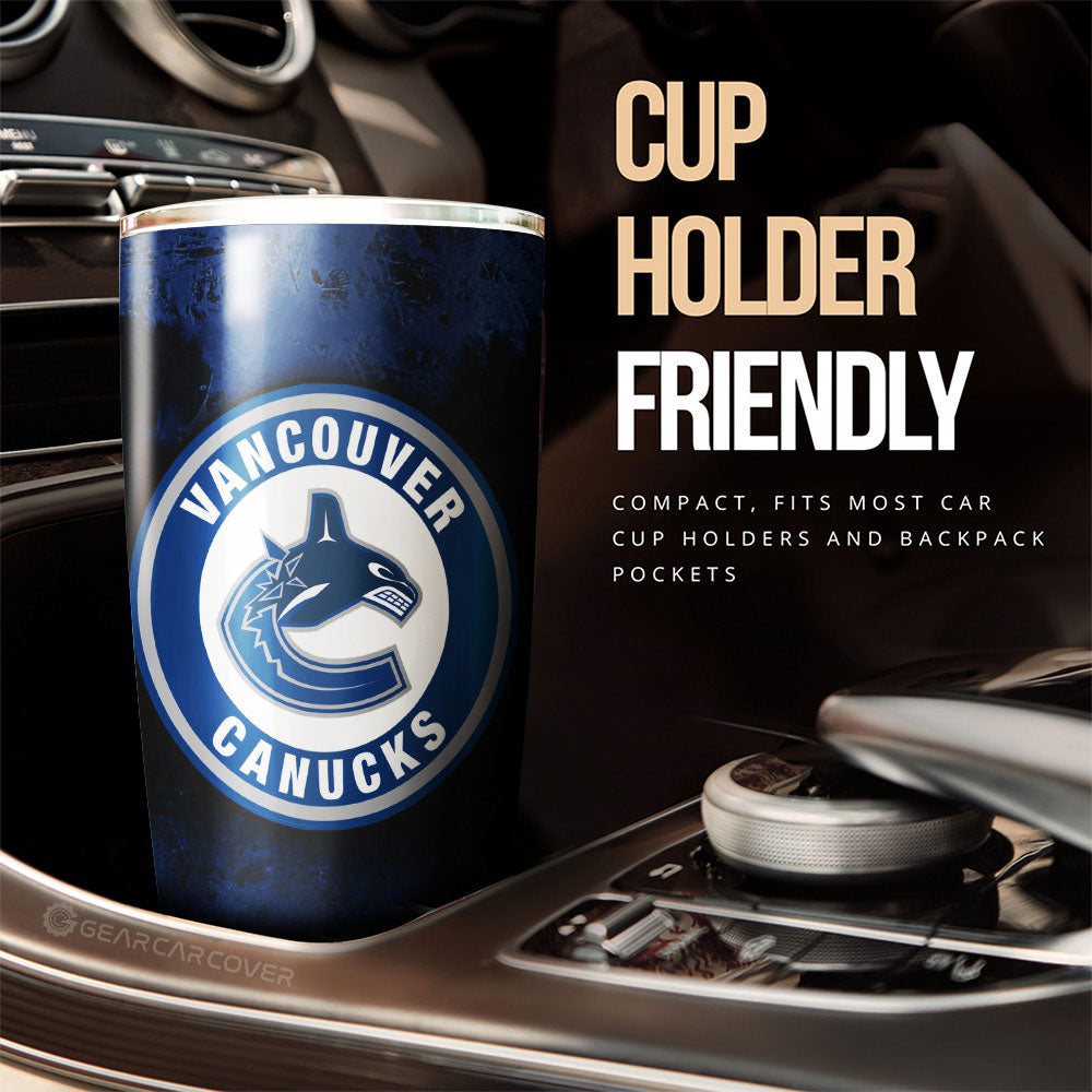 Vancouver Canucks Tumbler Cup Custom Car Accessories - Gearcarcover - 3
