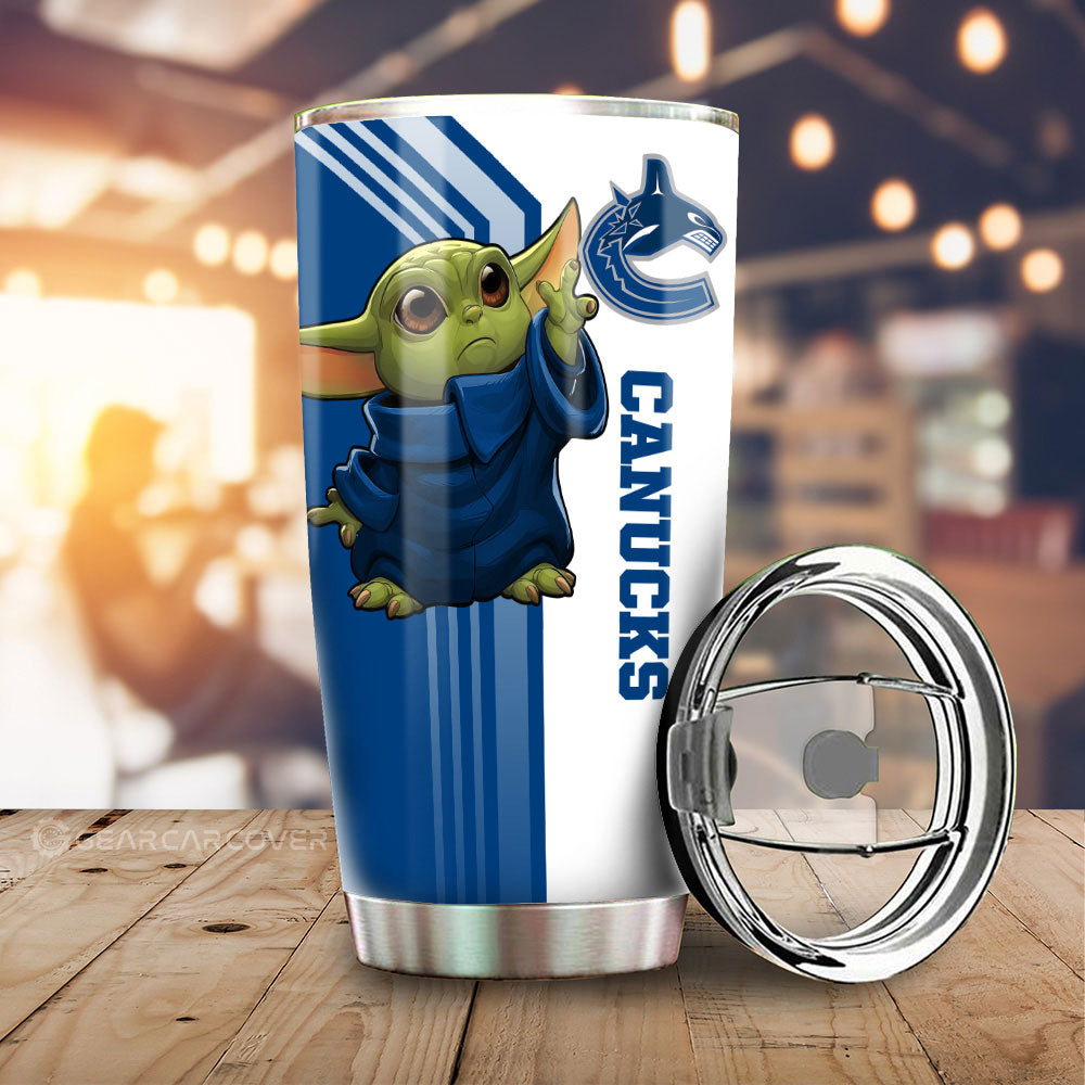 Vancouver Canucks Tumbler Cup Custom Car Accessories - Gearcarcover - 1