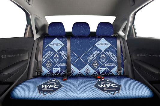Vancouver Whitecaps FC Car Back Seat Covers Sporty Team Collection - Gearcarcover - 2