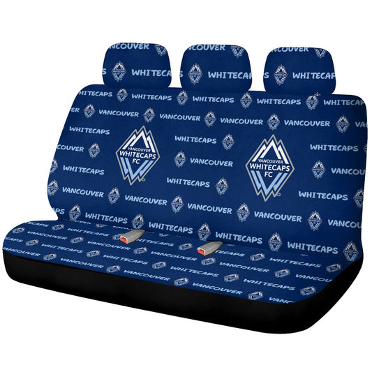Vancouver Whitecaps FC Car Back Seat Covers Sporty Team Collection - Gearcarcover - 1
