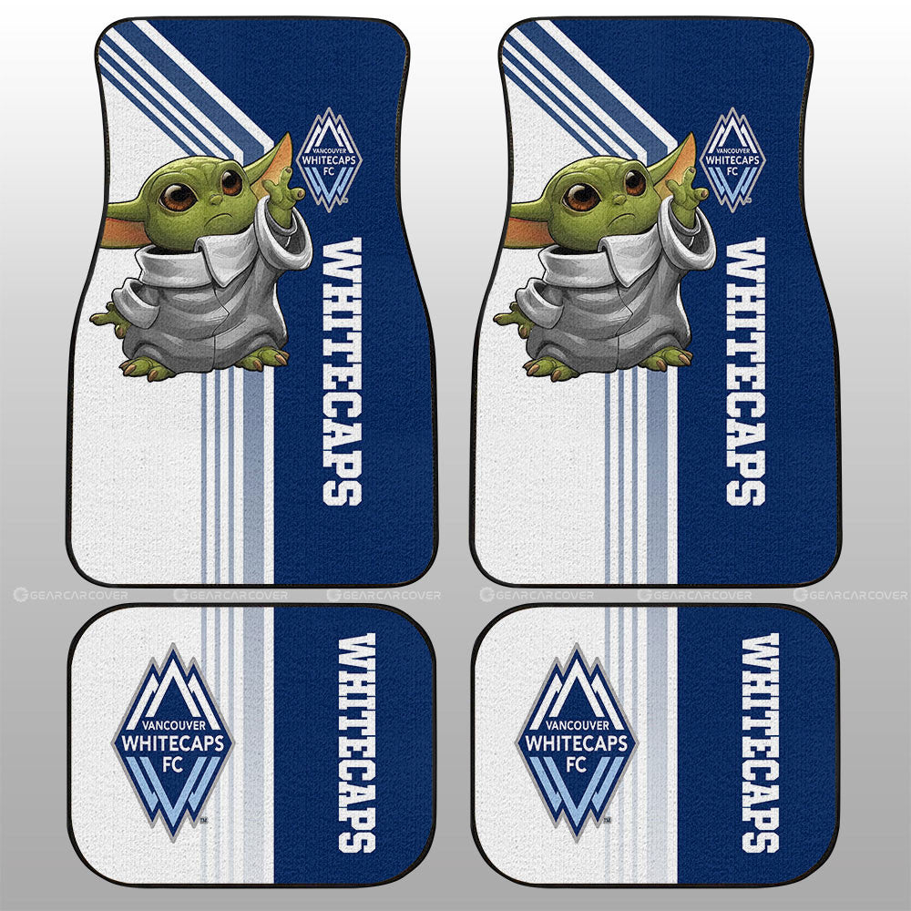 Vancouver Whitecaps FC Car Floor Mats Custom Car Accessories - Gearcarcover - 1