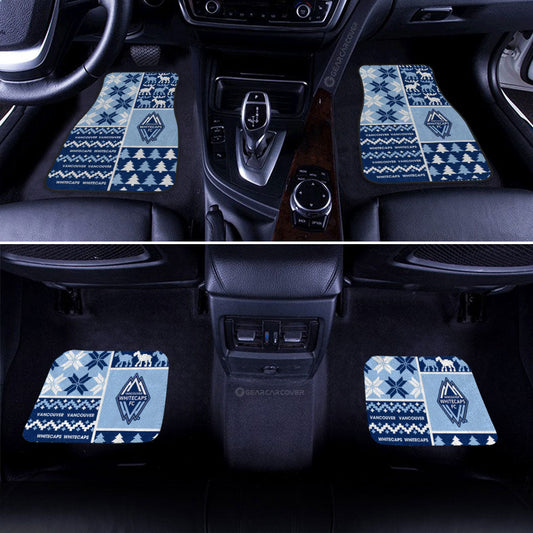 Vancouver Whitecaps FC Car Floor Mats Custom Ugly Style Car Accessories - Gearcarcover - 2