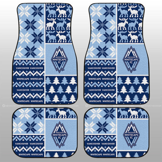 Vancouver Whitecaps FC Car Floor Mats Custom Ugly Style Car Accessories - Gearcarcover - 1