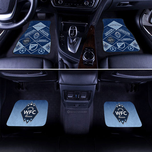 Vancouver Whitecaps FC Car Floor Mats Sporty Team Collection - Gearcarcover - 2