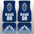 Vancouver Whitecaps FC Car Floor Mats Sporty Team Collection - Gearcarcover - 1