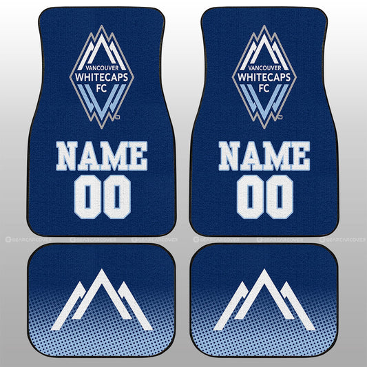 Vancouver Whitecaps FC Car Floor Mats Sporty Team Collection - Gearcarcover - 1
