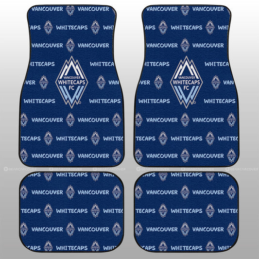Vancouver Whitecaps FC Car Floor Mats Sporty Team Collection - Gearcarcover - 1