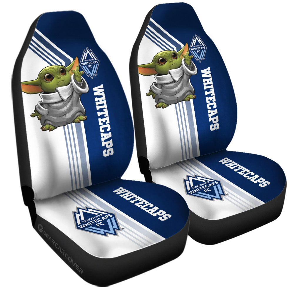 Vancouver Whitecaps FC Car Seat Covers Baby Yoda Car Accessories - Gearcarcover - 3