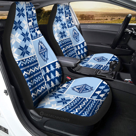 Vancouver Whitecaps FC Car Seat Covers Custom Ugly Style Car Accessories - Gearcarcover - 2