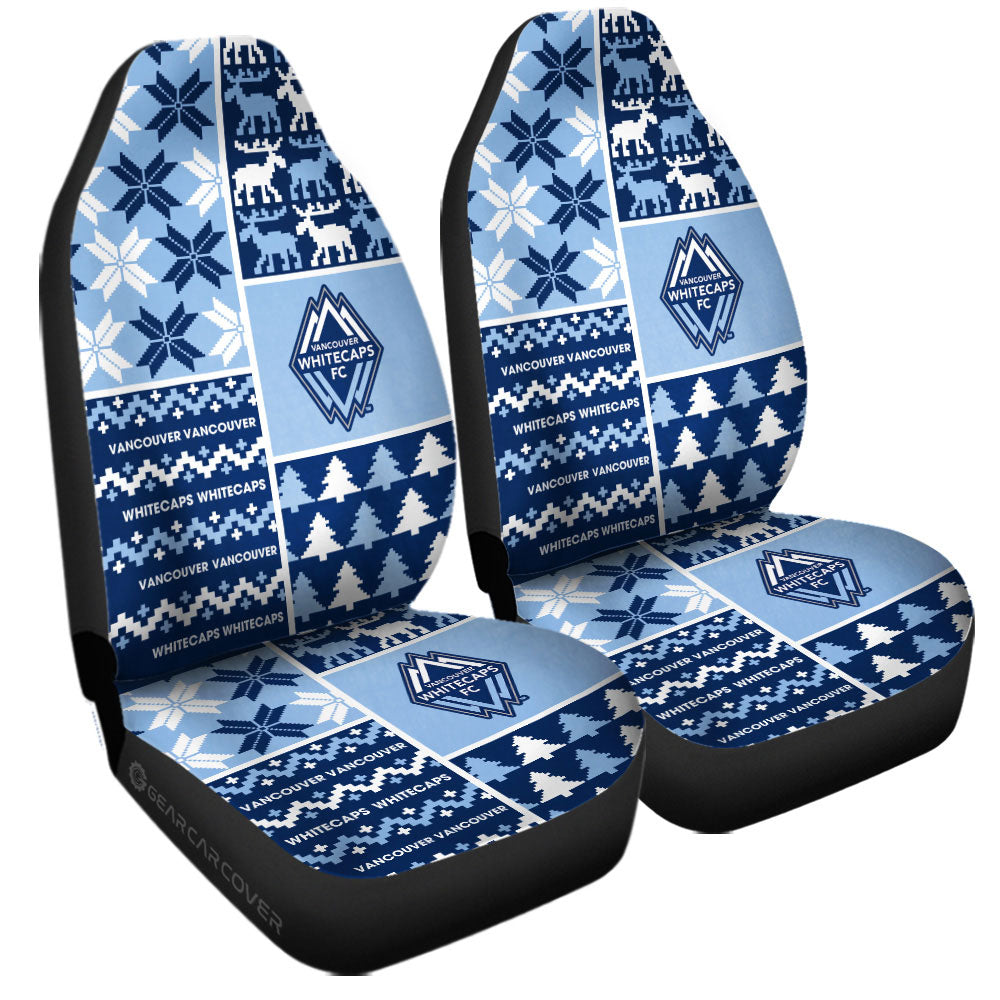 Vancouver Whitecaps FC Car Seat Covers Custom Ugly Style Car Accessories - Gearcarcover - 3