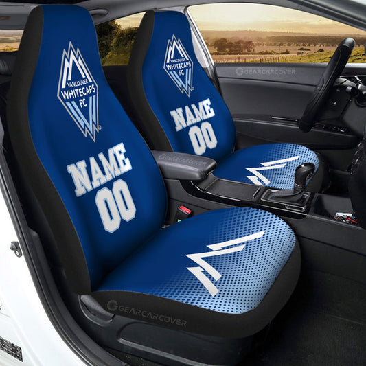 Vancouver Whitecaps FC Car Seat Covers Sporty Team Collection - Gearcarcover - 2
