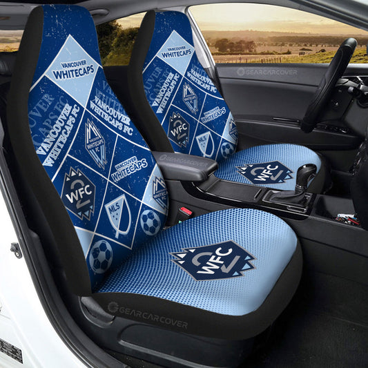 Vancouver Whitecaps FC Car Seat Covers Sporty Team Collection - Gearcarcover - 2
