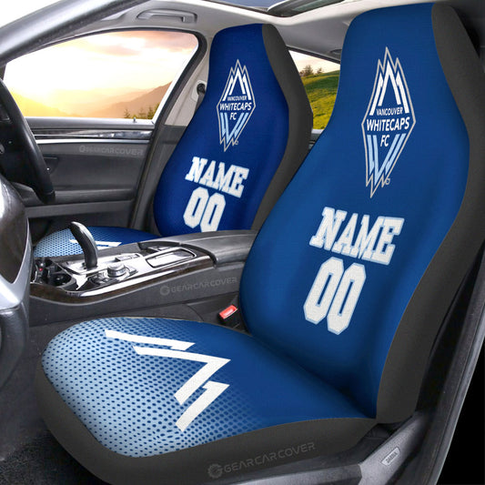 Vancouver Whitecaps FC Car Seat Covers Sporty Team Collection - Gearcarcover - 1