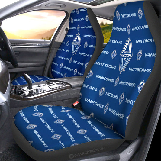 Vancouver Whitecaps FC Car Seat Covers Sporty Team Collection - Gearcarcover - 1