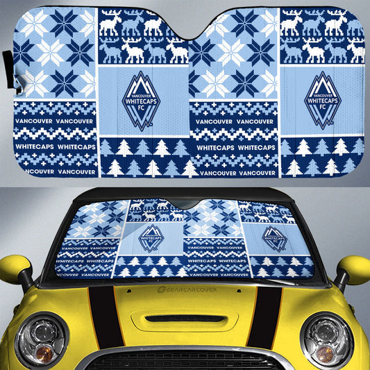 Vancouver Whitecaps FC Car Sunshade Custom Ugly Style Car Accessories - Gearcarcover - 1