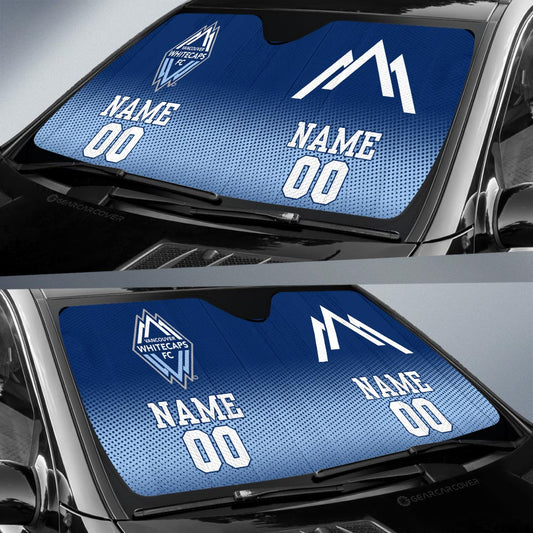 Vancouver Whitecaps FC Car Sunshade Sporty Team Collection - Gearcarcover - 2