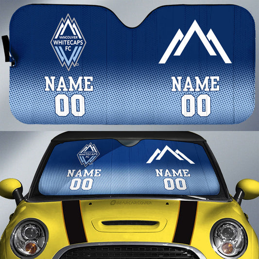 Vancouver Whitecaps FC Car Sunshade Sporty Team Collection - Gearcarcover - 1