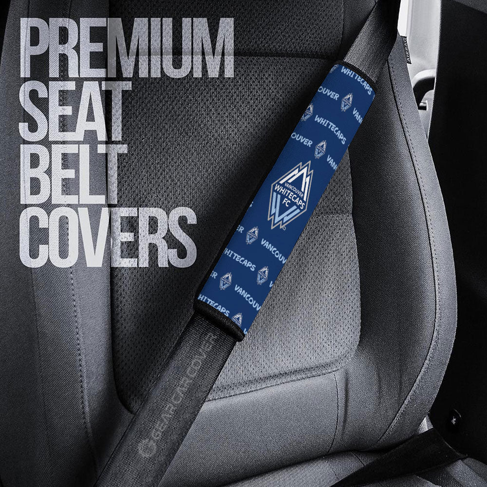 Vancouver Whitecaps FC Seat Belt Covers Sporty Team Collection - Gearcarcover - 3