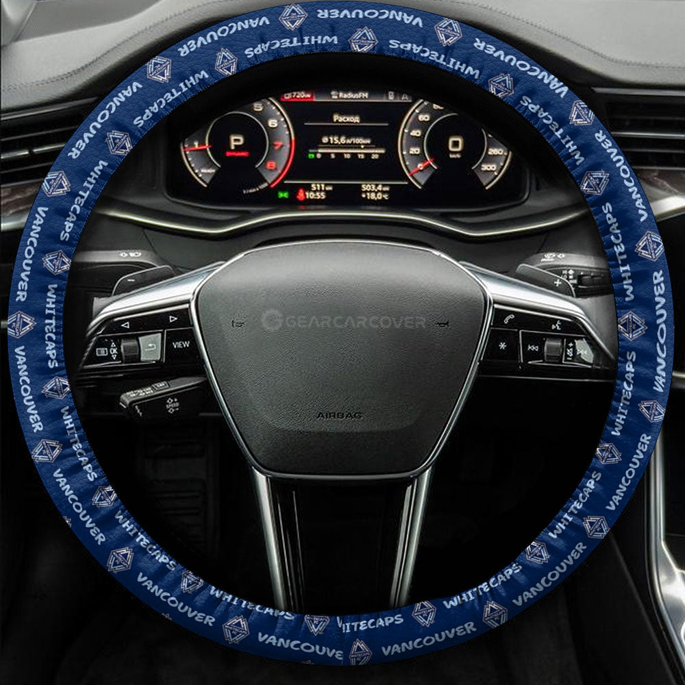 Vancouver Whitecaps FC Steering Wheel Cover Sporty Team Collection - Gearcarcover - 3