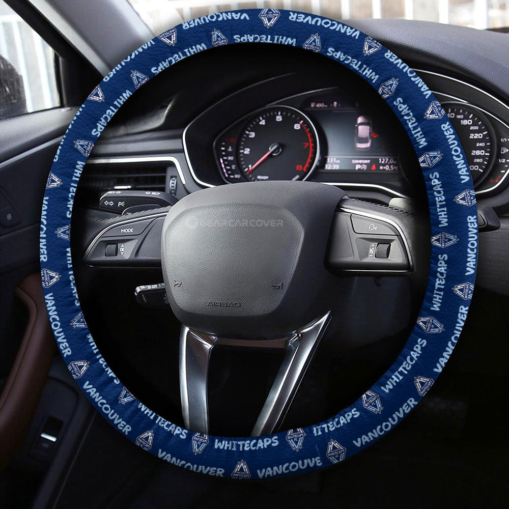 Vancouver Whitecaps FC Steering Wheel Cover Sporty Team Collection - Gearcarcover - 4