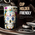 Vancouver Whitecaps FC Tumbler Cup Custom Sugar Skull Car Accessories - Gearcarcover - 3