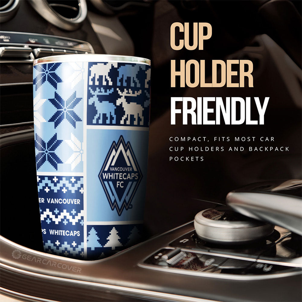 Vancouver Whitecaps FC Tumbler Cup Custom Ugly Style Car Accessories - Gearcarcover - 3