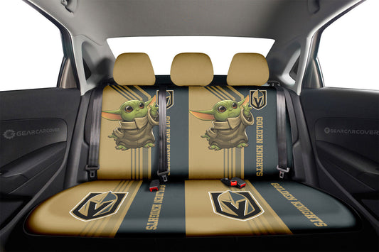 Vegas Golden Knights Car Back Seat Covers Custom Car Accessories - Gearcarcover - 2