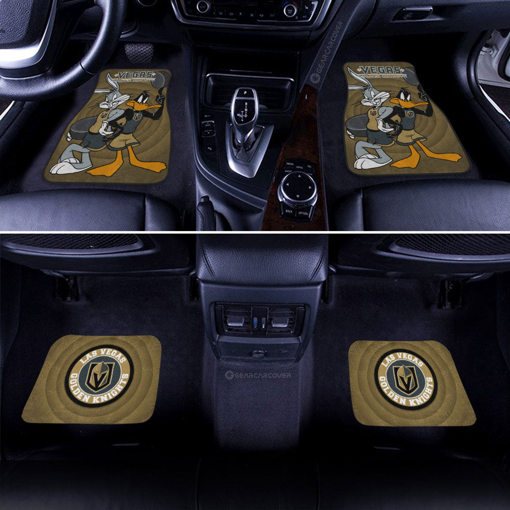 Vegas Golden Knights Car Floor Mats Custom Car Accessories - Gearcarcover - 2