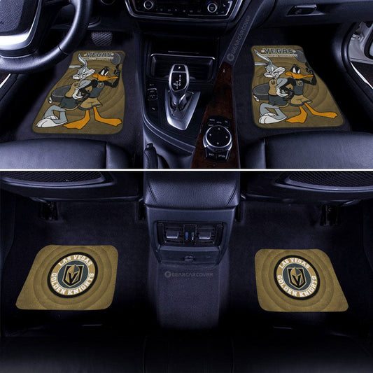 Vegas Golden Knights Car Floor Mats Custom Car Accessories - Gearcarcover - 2