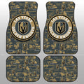 Vegas Golden Knights Car Floor Mats Custom Car Accessories - Gearcarcover - 1