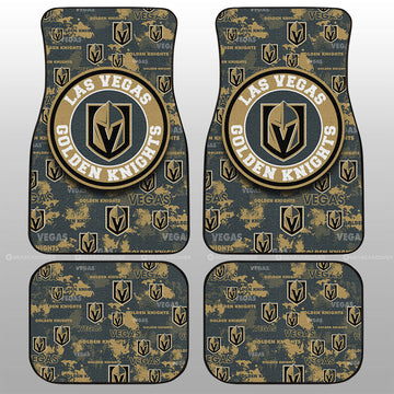 Vegas Golden Knights Car Floor Mats Custom Car Accessories - Gearcarcover - 1