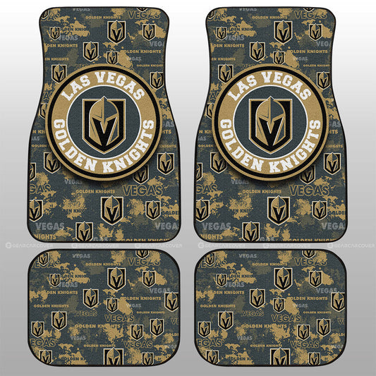 Vegas Golden Knights Car Floor Mats Custom Car Accessories - Gearcarcover - 1