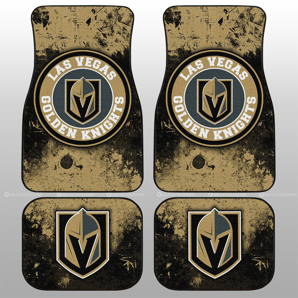 Vegas Golden Knights Car Floor Mats Custom Car Accessories - Gearcarcover - 1