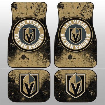 Vegas Golden Knights Car Floor Mats Custom Car Accessories - Gearcarcover - 1