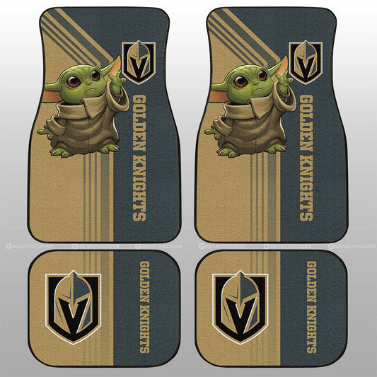 Vegas Golden Knights Car Floor Mats Custom Car Accessories - Gearcarcover - 1
