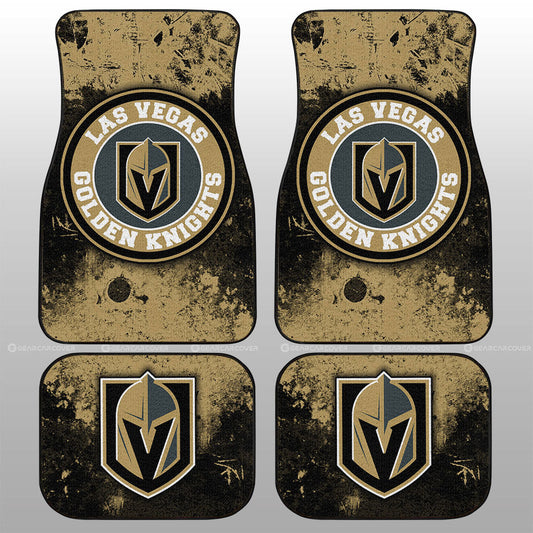 Vegas Golden Knights Car Floor Mats Custom Car Accessories - Gearcarcover - 1